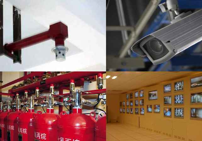 张沟镇机房安防